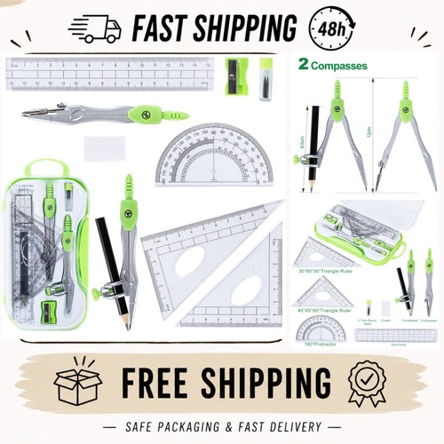 Math geometry kit set - geometry,