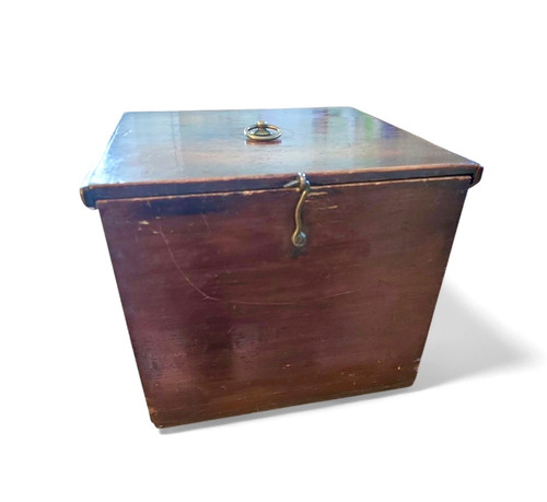 Antique pine church - antique, box
