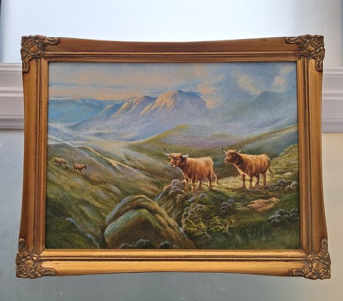 Vintage scottish highland - vintage,