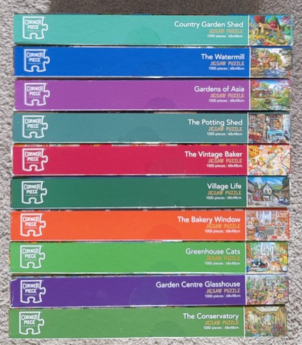 Corner piece 1000 - piece, jigsaw