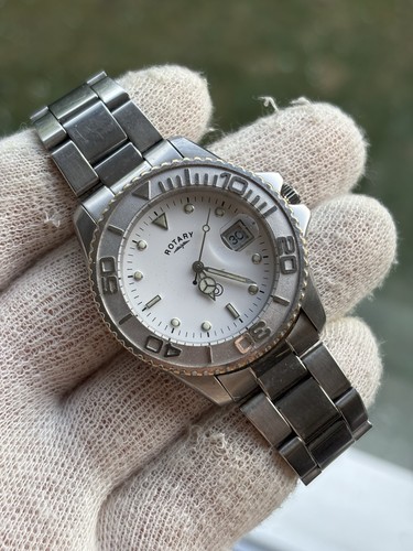 Rotary white dial date - dial,