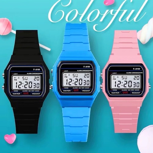 Casio 91w 1yer digital wrist - f-91w-1yer,