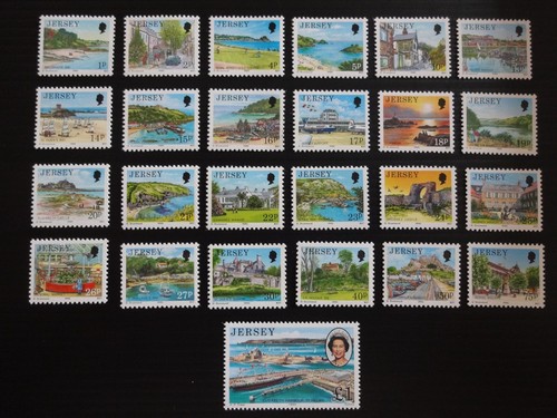 Jersey mint stamps 1980 - stamps,