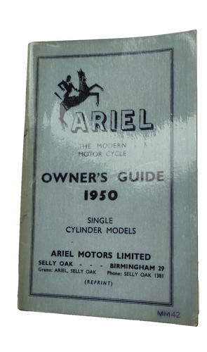 Ariel owners guide vh - owners, nh