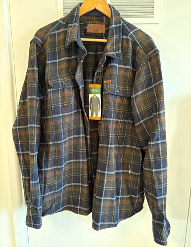 Orvis plaid flannel lined - orvis,