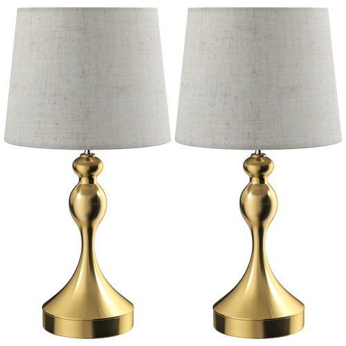 Homcom bedside lamps - lamps, set