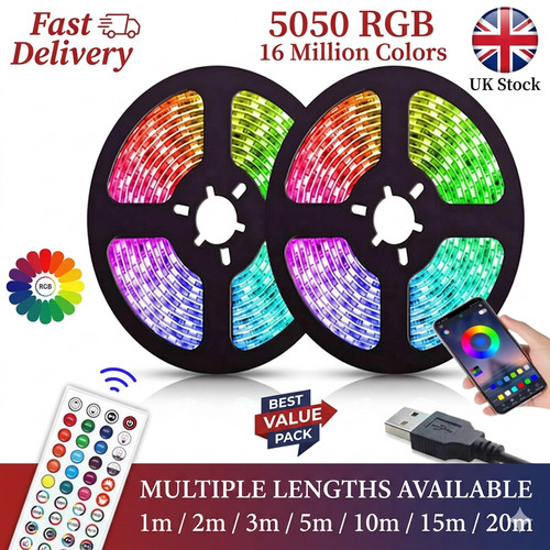 Led strip lights 20m rgb - 1-20m,