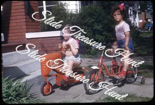 Girls bicycle tractor pedal - tractor,