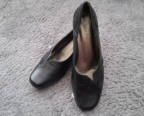 Van dal almada black - black, leather