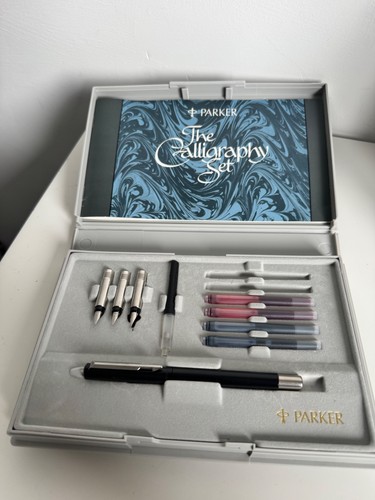Vintage parker calligraphy set - vintage,