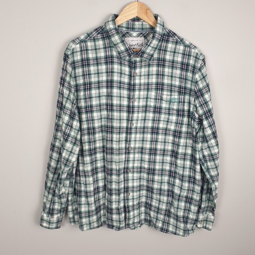 Weird fish shirt mens - xl, green