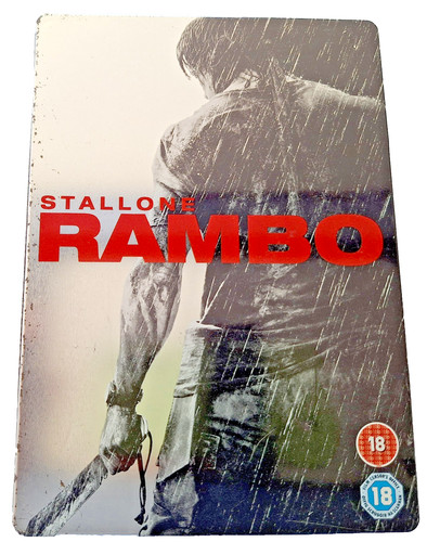 Rambo steelbook dvd - rambo, (2008)
