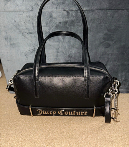 Juicy couture small black faux - couture,