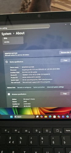 Microsoft surface pro 11th - pro,