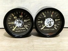 Pcs vintage pressure gauges - 2,