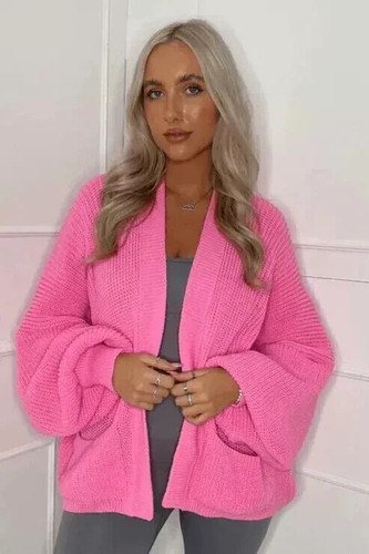 Women chunky knitted - knitted, oversize