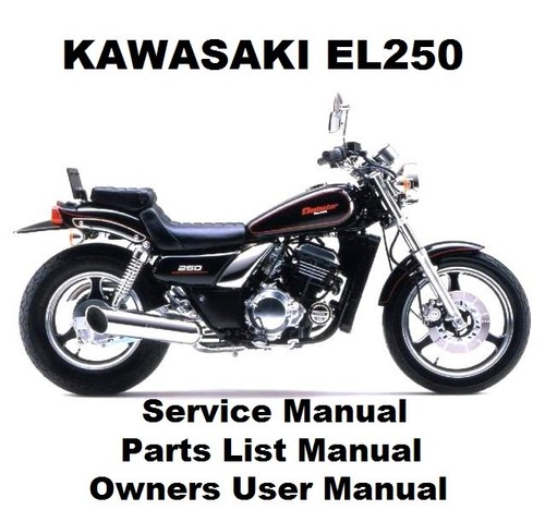 Kawasaki el250 owner workshop - kawasaki,