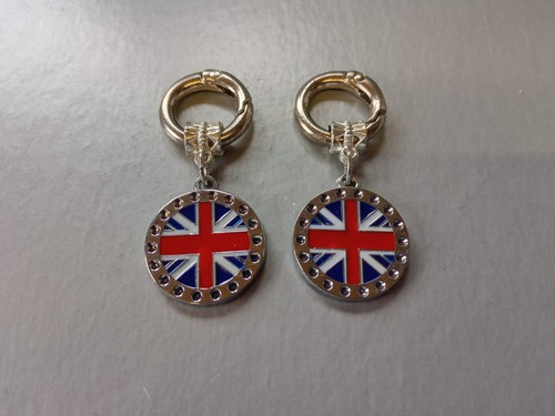 Union jack enamel boot charms - union,