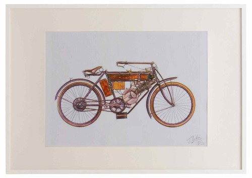 Humber 1902 framed limited - a3,