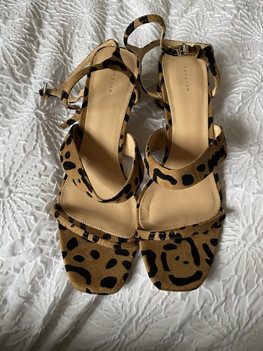 Topshop sandals animal size - in,