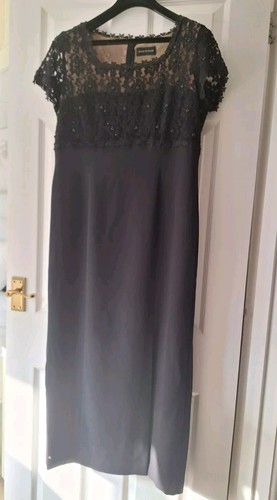 Black long evening - black,