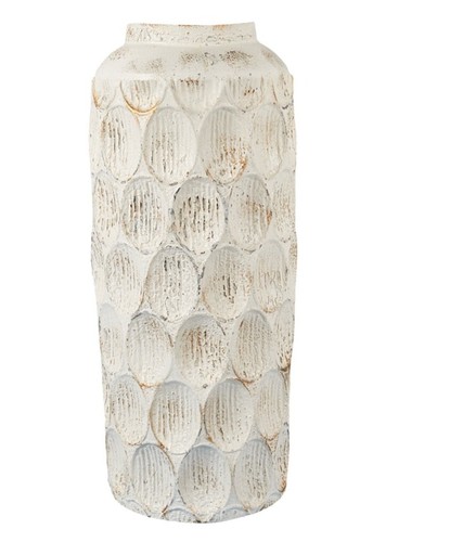 54cm tall metal vase - 54cm,