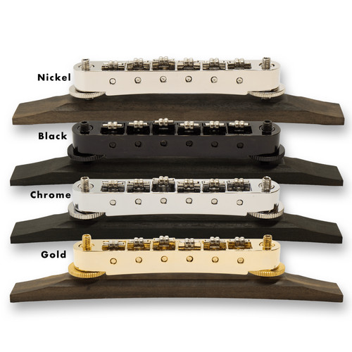 Archtop roller tune matic - archtop, tune-o-matic