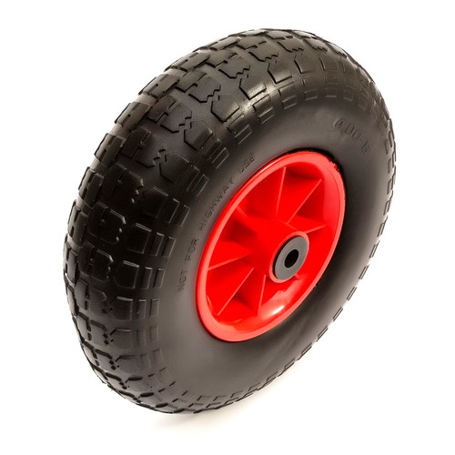 13x4 wheel pu flat - 4.00-6,
