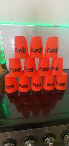 Orange speedy cups - speedy,
