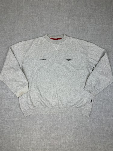 Y2k mens grey umbro - y2k, oversized