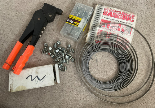 Bundle hand rivet - rivet, with