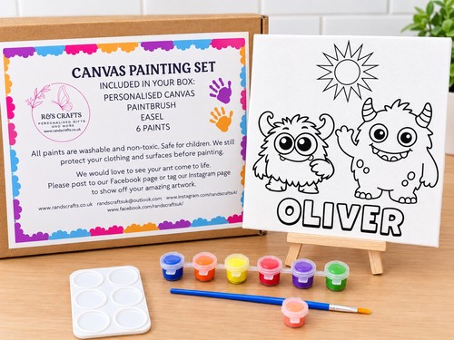 Crafts personalised canvas - crafts,