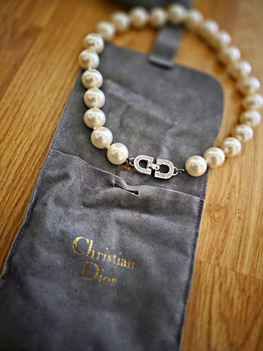 Vintage christian dior faux - christian,