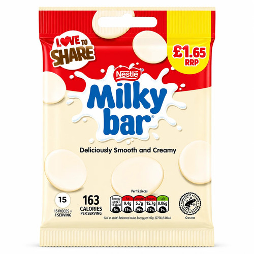 Milkybar white chocolate - milkybar,