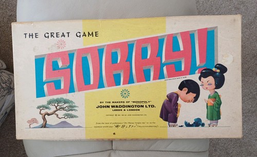 Vintage sorry board game - sorry,