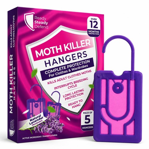 Pack clothes moth killer - 5,