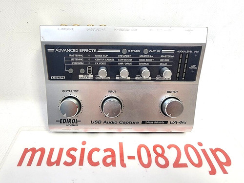 Roland edirol 4fx - ua-4fx, audio