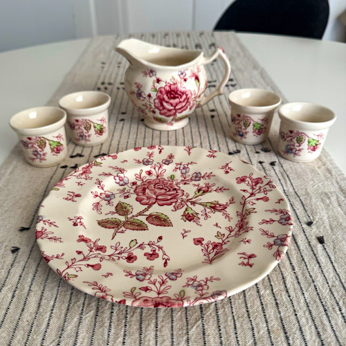 Vintage johnson bros rose - johnson,
