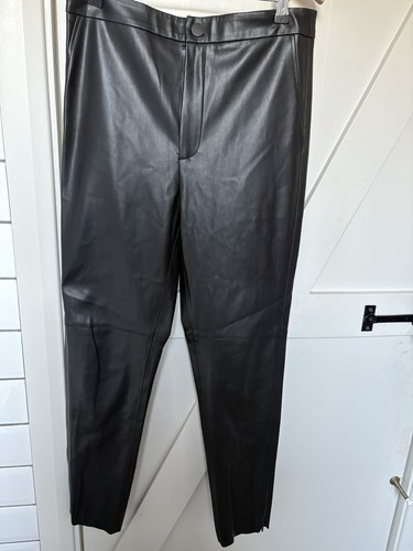 Zara faux leather black - faux,