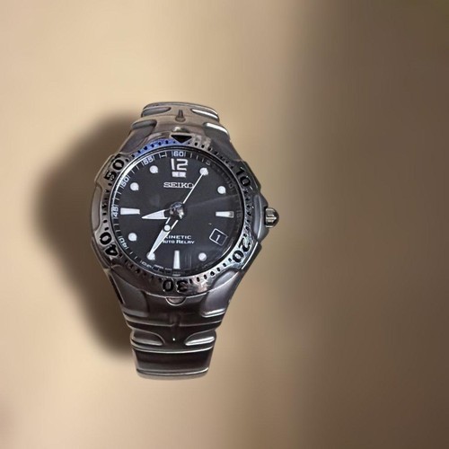 Seiko 5j22 oa50 kinetic auto - seiko,