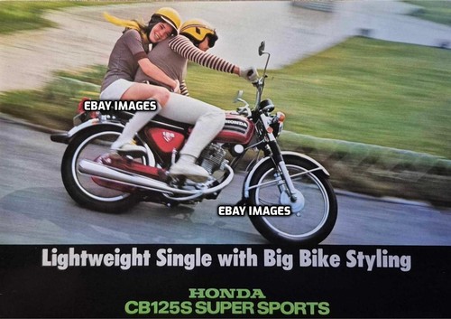 Honda cb125s sales advert - honda,