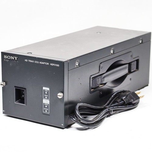 Sony hdfx 100 - sony, triax