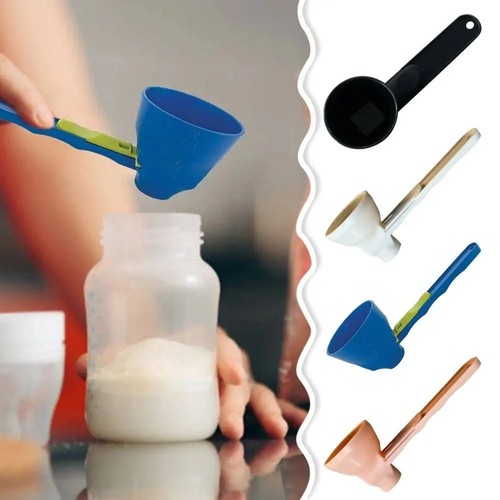 Simple funnel measuring spoon - funnel,