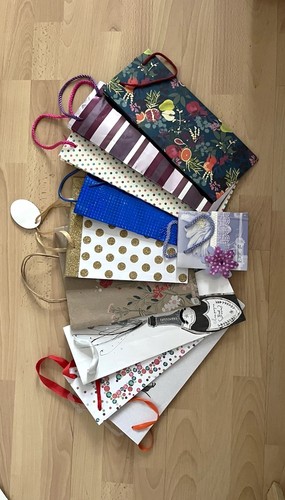 Paper gift bags - gift,