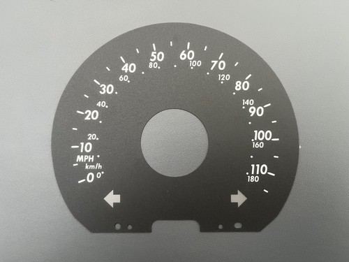 Speedo conversion dial - dial, kmh