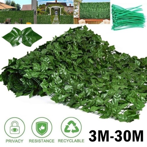 30m artificial hedge flower - hedge,