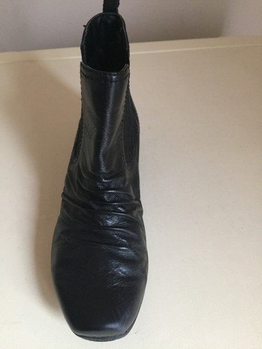 Women anke leather black - anke,