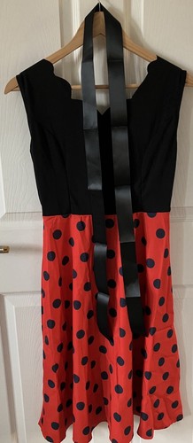 Ladies black polka - dot, rock