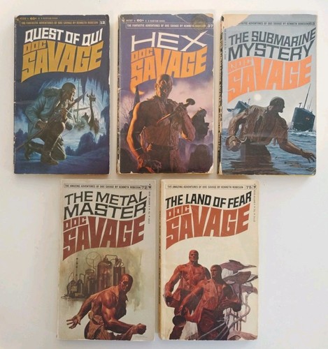 Lot vintage doc savage - vintage,