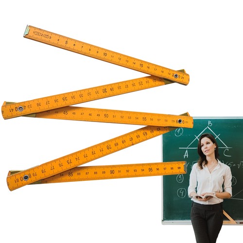 Ruler wooden folding measuring - wooden,